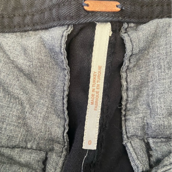 Free People Cya Later Skate Trouser Navy 0 - Picture 8 of 12